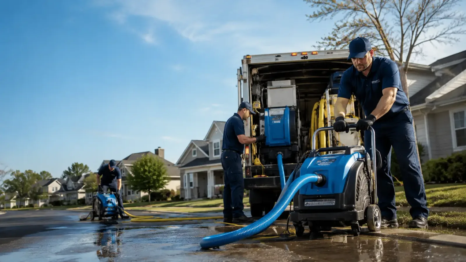 Flood Damage Cleanup in Lake City, PA
